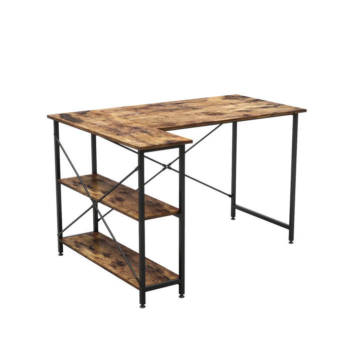 17 Stories Atia Reversible LShape Desk & Reviews Wayfair